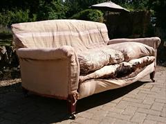 070220191910 Antique Sofa by Howard and Sons 62 or 158cmw 20 or 51cmh 32 or 82cmh 36 or 91cmh _7.JPG
